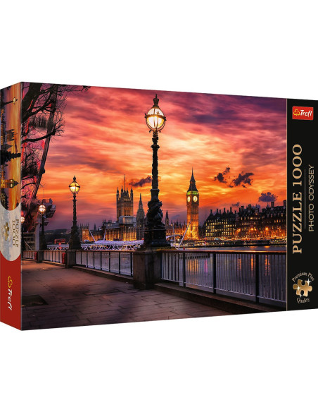 VV-10827,Puzzle Trefl 1000 Premium Plus Photo Odyssey Big Ben Londra