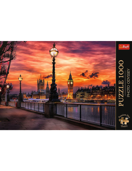 VV-10827,Puzzle Trefl 1000 Premium Plus Photo Odyssey Big Ben Londra