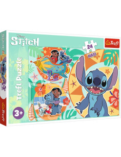 VV-14365,Puzzle Trefl 24 Maxi Stitch Ziua Vesela A Lui Lilo Si Stitch