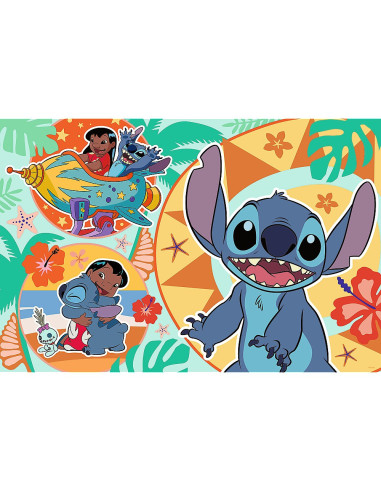 VV-14365,Puzzle Trefl 24 Maxi Stitch Ziua Vesela A Lui Lilo Si Stitch