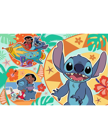 VV-14365,Puzzle Trefl 24 Maxi Stitch Ziua Vesela A Lui Lilo Si Stitch