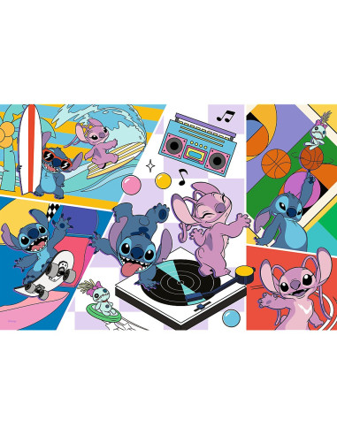 VV-16473,Puzzle Trefl 100 Stitch Amintirile Lui Stitch