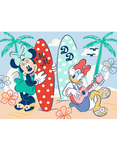 VV-18302,Puzzle Trefl 30 Minnie Minnie La Plaja