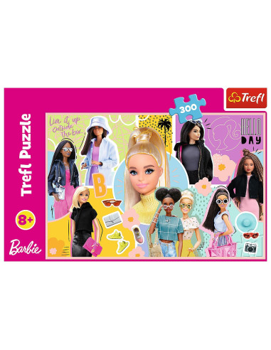 VV-23025,Puzzle Trefl 300 Barbie In Lumea Lui Barbie