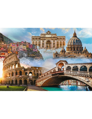 VV-26203,Puzzle Trefl 1500 Locuri Favorite Din Italia
