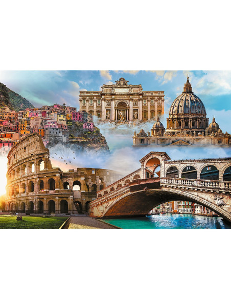 VV-26203,Puzzle Trefl 1500 Locuri Favorite Din Italia