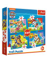 VV-34628,Puzzle Trefl 4in1 Patrula Catelusilor Echipa