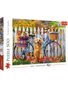 VV-37450,Puzzle Trefl 500 Aventura Catelusilor