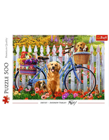 VV-37450,Puzzle Trefl 500 Aventura Catelusilor
