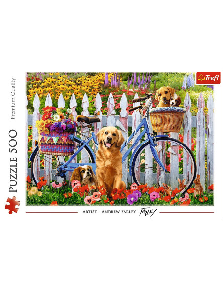 VV-37450,Puzzle Trefl 500 Aventura Catelusilor
