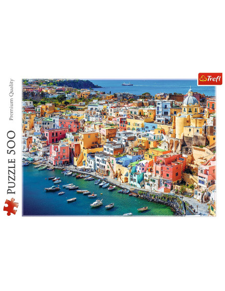 VV-37477,Puzzle Trefl 500 Insula Procida
