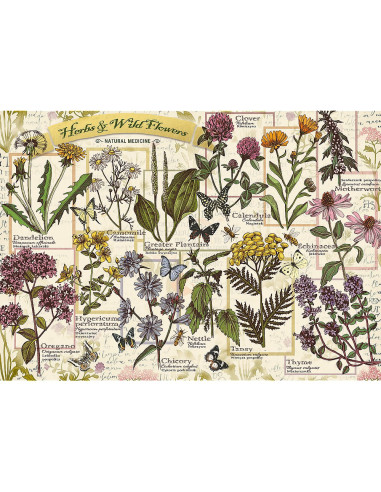 VV-37478,Puzzle Trefl 500 Plante Si Flori Salbatice