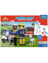VV-41015,Puzzle Trefl Primo 24 Super Maxi Pompierul Sam Echipa Pompierilor