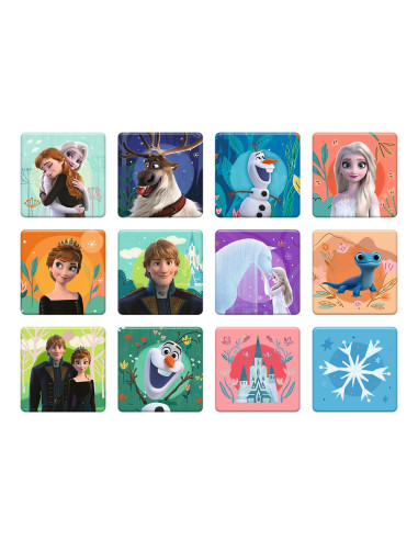 VV-93335,Puzzle Trefl 2in1 Memo Disney Frozen Printesele Si Taramul Lor