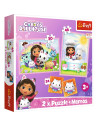 VV-93382,Puzzle Trefl 2in1 Memo Gabbys Dollhouse Gabi Si Prietenii Ei