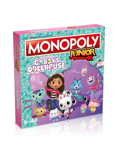 WM04157,Monopoly Joc Monopoly Junior Gabbys Dollhouse