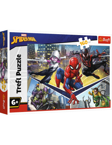 VV-15422,Puzzle Trefl 160 Disney Marvel Puterea Lui Spiderman