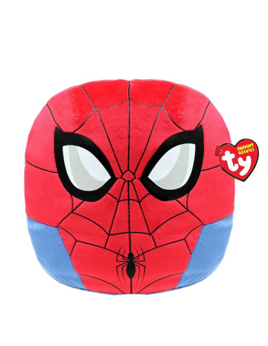 TY39352,Plus Ty 30cm Squishy Beanies Marvel Spiderman