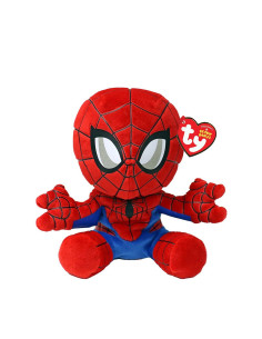 TY44007,Plus Ty 15cm Beanie Babies Soft Marvel Spiderman