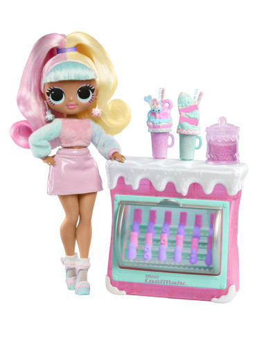 MGA503781EUC,L.o.l. Surprise! Omg Sweet Nails Candylicious Sprinkles Shop Set Papusa Cu Accesorii