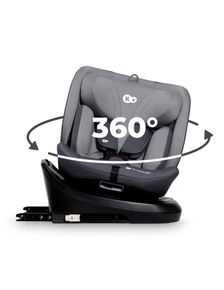 KCIGRO00GRY0000,Scaun Auto Kinderkraft I-grow I-size 40-150 Cm, Grey KCIGRO00GRY0000,Scaun Auto Kinderkraft I-grow I-size 40-150 Cm, Grey