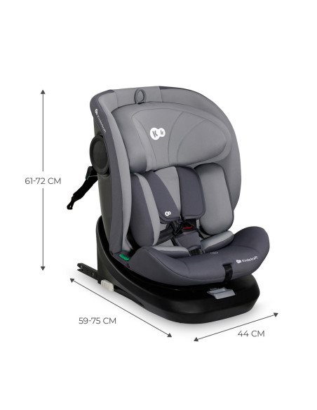 KCIGRO00GRY0000,Scaun Auto Kinderkraft I-grow I-size 40-150 Cm, Grey KCIGRO00GRY0000,Scaun Auto Kinderkraft I-grow I-size 40-150 Cm, Grey