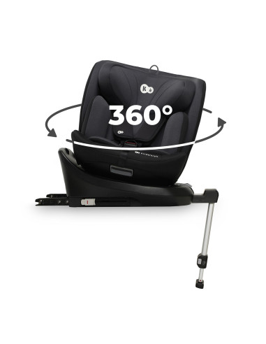 KCI36000BLK0000,Scaun Auto I-size, 40-150 Cm, Kinderkraft I-360, Black KCI36000BLK0000,Scaun Auto I-size, 40-150 Cm, Kinderkraft I-360, Black