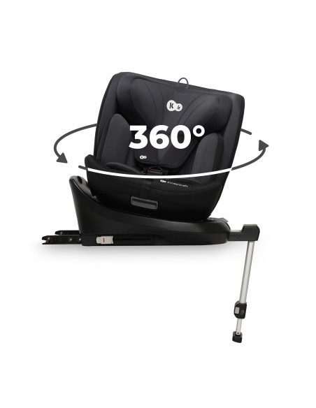 KCI36000BLK0000,Scaun Auto I-size, 40-150 Cm, Kinderkraft I-360, Black KCI36000BLK0000,Scaun Auto I-size, 40-150 Cm, Kinderkraft I-360, Black