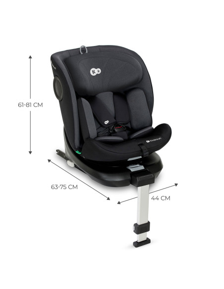KCI36000BLK0000,Scaun Auto I-size, 40-150 Cm, Kinderkraft I-360, Black KCI36000BLK0000,Scaun Auto I-size, 40-150 Cm, Kinderkraft I-360, Black