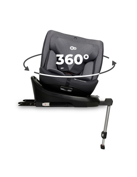 KCI36000GRY0000,Scaun Auto I-size, 40-150 Cm, Kinderkraft I-360, Grey KCI36000GRY0000,Scaun Auto I-size, 40-150 Cm, Kinderkraft I-360, Grey