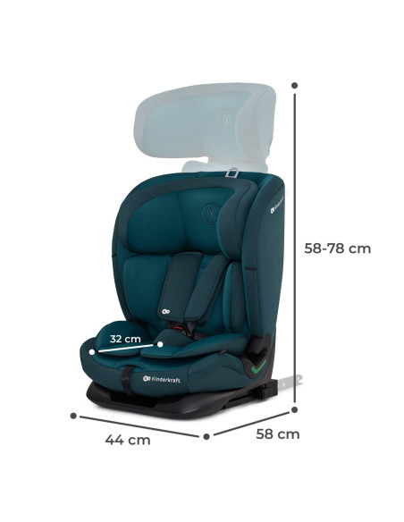 KCONE300BLU0000,Scaun Auto I-size, 76-150 Cm, Kinderkraft Oneto 3, Isofix, Harbor Blue KCONE300BLU0000,Scaun Auto I-size, 76-150 Cm, Kinderkraft Oneto 3, Isofix, Harbor Blue