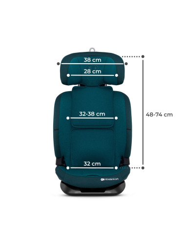 KCONE300BLU0000,Scaun Auto I-size, 76-150 Cm, Kinderkraft Oneto 3, Isofix, Harbor Blue KCONE300BLU0000,Scaun Auto I-size, 76-150 Cm, Kinderkraft Oneto 3, Isofix, Harbor Blue