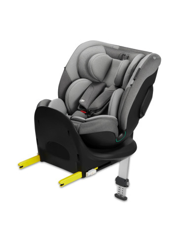 KCIFIX00GRY0000,Scaun Auto Kinderkraft I-fix, I-size 40-150 Cm, Cool Grey