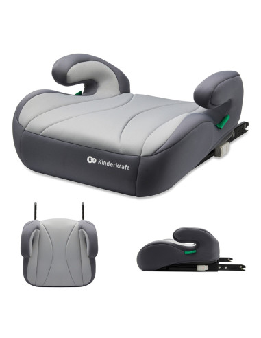 KCIBOO00GRY0000,Inaltator Auto Kinderkraft Boost, I-size 135-150 Cm, Grey