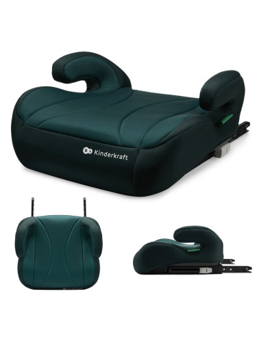 KCIBOO00GRE0000,Inaltator Auto Kinderkraft Boost, I-size 135-150 Cm, Green