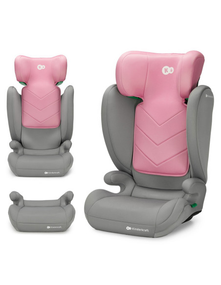 KCISPA00PNK0000,Scaun Auto Kinderkraft I-spark, I-size 100-150 Cm, Pink