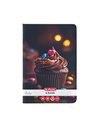 Caiet Herlitz A4, 60 file, 70g/mp, Dictando, Motiv cupcakes