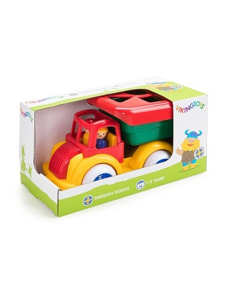 Camion cu forme si 2 figurine - Jumbo,VK81258