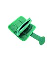 Penar etui neechipat Keyroad, Motiv crocodil, Albastru