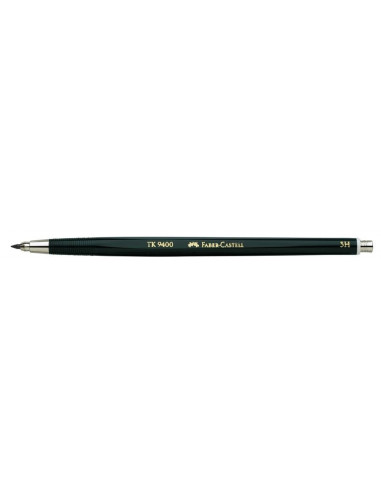 FC139413,Creion Mecanic Faber-Castell 2 mm Tk 9400 - 3H - Negru