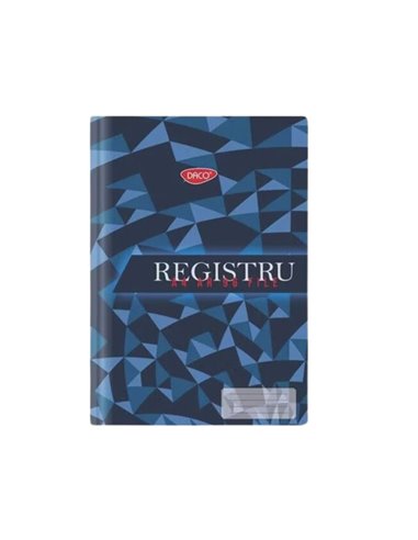 Registru A4 DACO RG496DR, 96 file