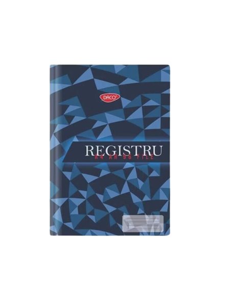 Registru A4 DACO RG496DR, 96 file