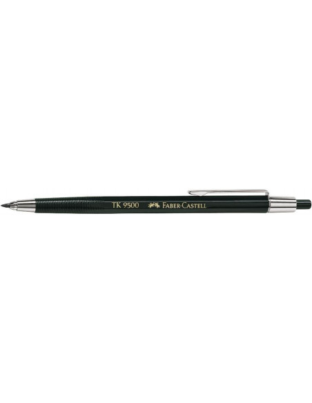 FC139500,Creion Mecanic Faber-Castell 2 mm Tk 9500 - HB - Negru FC139500,Creion Mecanic Faber-Castell 2 mm Tk 9500 - HB - Negru