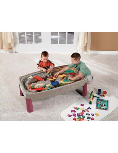 Joc Deluxe Canyon Road Train and Track Table,SP754700