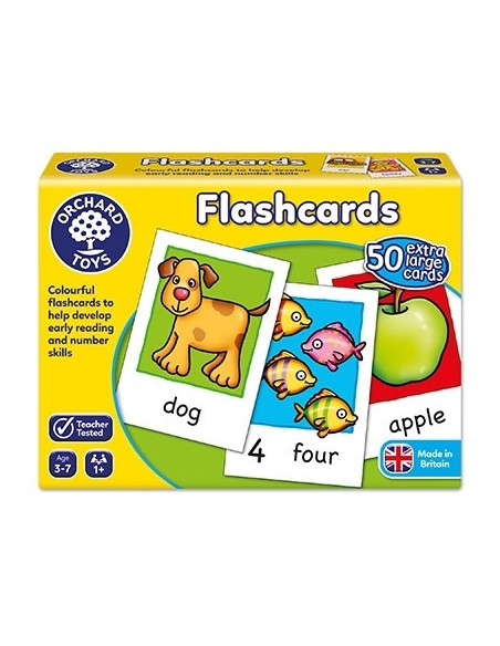 Joc educativ in limba engleza Cartonase FLASHCARDS,OR019