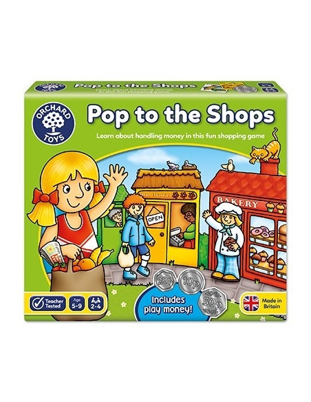 Joc educativ La cumparaturi POP TO THE SHOPS,OR030
