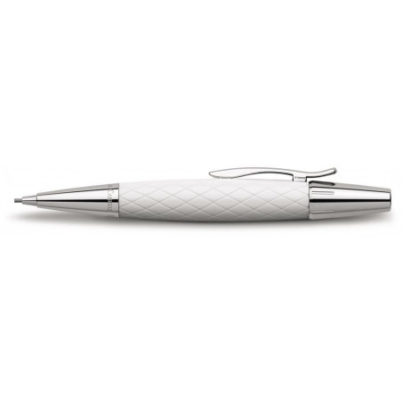 Creion Mecanic Faber-Castell E-Motion Rhombus 1.4 mm - Alb Creion Mecanic Faber-Castell E-Motion Rhombus 1.4 mm - Alb