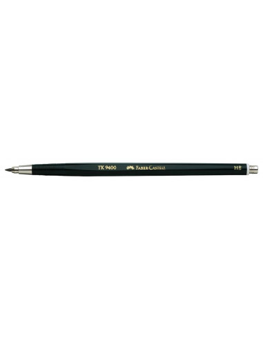 FC139400,Creion mecanic FABER-CASTELL 2mm TK 9400-HB, Negru
