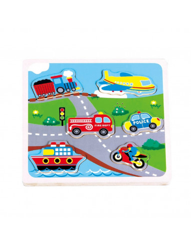 Puzzle transport cu sunete,NC0527 Puzzle transport cu sunete,NC0527
