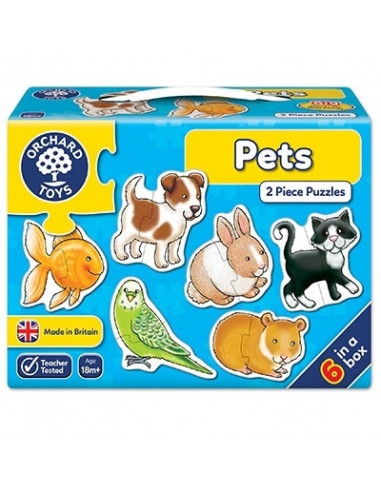 Set 6 puzzle Animale de companie (2 piese) PETS,OR206